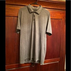 Men’s Lululemon Polo Shirt Gray XL